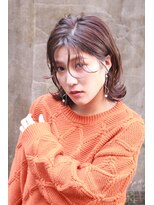 ティメレ 神戸三宮(Timere)&nbsp;くびれ外ハネボブ×ハイライトカラー【Timere神戸三宮】