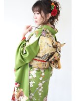 アイビス(AIBIZ)&nbsp;振袖着付け＋ヘアセット14000円