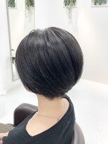 ヘアバイプルーヴ(Hair by PROVE) 似合わせショート×ナチュラルグレー