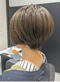 前下がりショートボブ×大人ショート×サマーカット