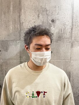 アムレヘアー(amule hair) 【amule hair】漢気まんてん！アッシュグレーベリーショート
