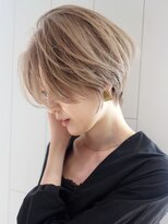 ブラウンショート_ショコラベージュボブルフ_ba341471