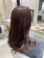 イム ヘアー デザイン(imu hair design) ブリーチ無しイヤリングカラー