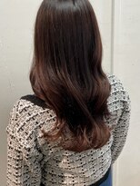 アイリー 名古屋(A/LEE)&nbsp;透け感カラー×レッドブラウン