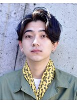 バイフィフス 原宿/表参道(by fifth)&nbsp;センターパート/ニュアンスパーマ/ツーブロ刈り上げ