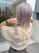 マセナ(Masena) 韓国風bob × white lavender