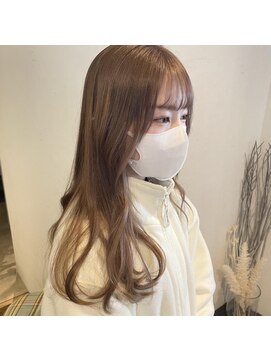 キティン 吉祥寺(kitin) 《kitin吉祥寺》ミルクティーベージュ ロング