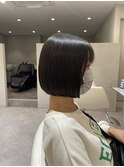 お客様スタイル〇ボブ
