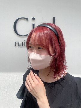 サラ ビューティー サイト 古賀店(SARA Beauty Sight) チェリーレッド