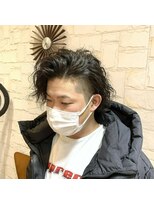 ロン毛男子のツイストスパイラル
