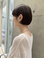 大人かわいい10代20代30代ショートボブ丸みショート