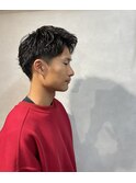 アップバングスパイキーショート
