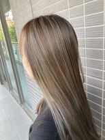 ペスカ 博多駅前店(pesca)&nbsp;アッシュ系ハイライト