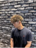 波巻きスパイラルツイストスパイラルハイライトフェード