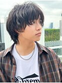 メンズマッシュウルフ