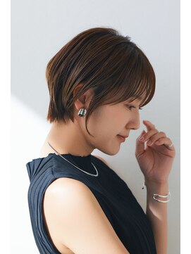 エイチツーオーアヴェダ 渋谷ヒカリエＳｈｉｎＱｓ店 クロードモネＨ２Ｏアヴェダ 40代大人ショート/渋谷/渋谷駅