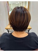 襟足すっきりショート