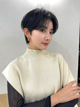 サンドエス 銀座(sand S) 大人ハンサムショート地毛風ストレート銀座