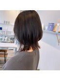レイヤーボブ/大人ボブ/透明感カラー
