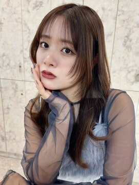 シーシンジュク 新宿南口(Sea shinjuku) ワンレン×ネビージュ[ボブルフ/黒髪/小顔]