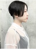 ＊刈り上げ女子大人ショートクールショート前髪なし30代40代3