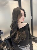 Long hair style