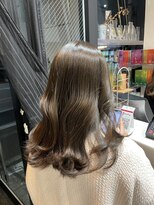 ヴァネッサ VANESSA&nbsp;オリーブベージュグレージュ透明感カラー×MIHO