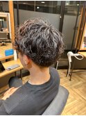 メンズマッシュ×ニュアンスパーマ