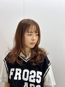 ヘアデザインサロン246 ハニーベージュ/レイヤースタイル/韓国風スタイル