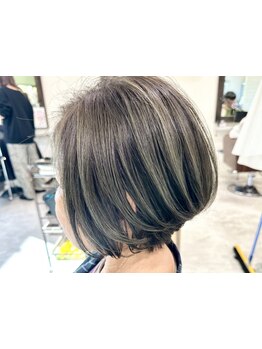 白髪染めとは思わせないこだわりのカラーをご提供！白髪にお悩みの方必見です☆[真岡/abbzi]