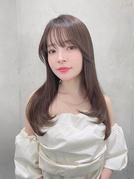 ロンド メリー 大宮(Lond merry) ミディアムレイヤーカット/レイヤー/顔周り/韓国/髪質改善/大宮
