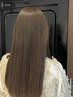 【ブリーチなしカラー】カット＋ブリーチ無しダブルカラー＋トリートメント