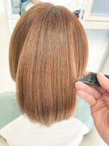 ジュエル(JEWEL)&nbsp;上品オリーブベージュ　髪質改善　ブリーチなしダブルカラー