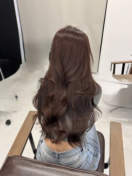 ハピネス 梅田茶屋町店(HAPPINESS) 韓国ヘア/レイヤー/顔周りカット/ブリーチなしカラー/髪質改善