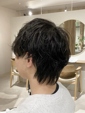 メレ 仙台(Mele) 20代～30代/メンズウルフ/シャドウパーマ［仙台］