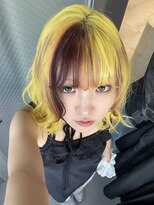 ロテ 名古屋 名駅店(Lote.)&nbsp;ミディアムヘア/デザインカラー/フェイスフレーミング/名古屋