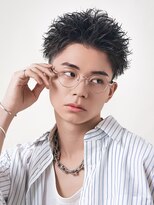 メンズヘアセンス 渋谷(MEN'S HAIR SENSE)&nbsp;スパイキーベリーショート/ツイストピンパーマ/センターパート