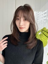 エトラ 渋谷店(etora)&nbsp;◎小顔カット　ワンホンレイヤーカット韓国ヘア