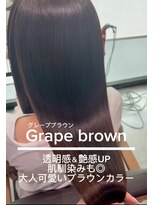 テラスヘア センダイ(TERRACE hair SENDAI)&nbsp;温かみ感じる、秋冬ブラウンカラー♪