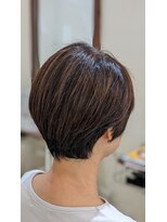 フィルアップヘア (fill up Hair)&nbsp;春の◎50代髪質改善ショートボブ×艶髪ストレートヘア