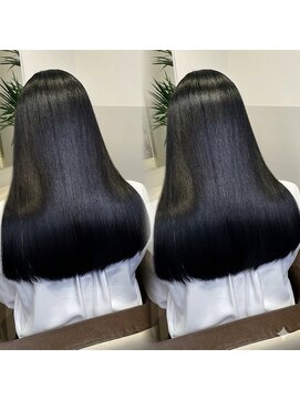 ユニー(uniii) 艶髪ブルーブラック