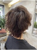 レイヤーウルフ　パーマ