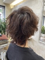 ヘアアンドメイク アリス(hair&make ALICE produce by COLT) レイヤーウルフ パーマ