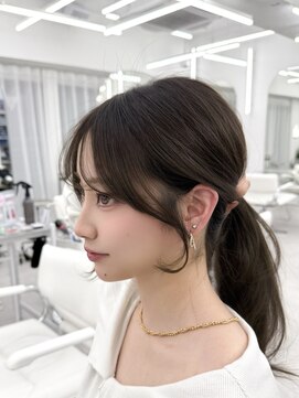 アマトウキョウスマートサロン(AMA TOKYO×Smart Salon) 韓国スタイル/ナチュラルくびれヘア_くびれ巻き_レイヤーカット