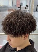 縦落ちツイストスパイラルラウンドマッシュ