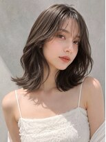 ユーフォリア 渋谷グランデ(Euphoria SHIBUYA GRANDE)&nbsp;ミディアムレイヤーくびれヘア顔まわりカット