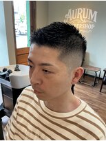オーラム(AURUM) フェードアップバングショート