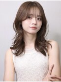 ダークパープル/ナチュラルショート/ヘアアレンジ/川崎