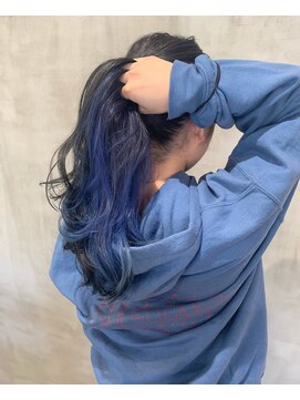 イル(ill) インナーカラー　カラートリートメント　ブルー