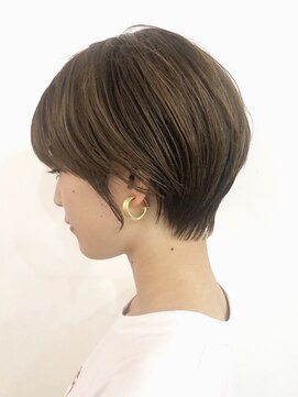 エリマ 調布(elima) ミルクティーベージュダブルカラーインナーカラー韓国20代前髪